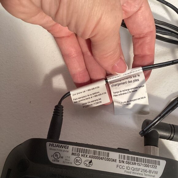 Huawei F256VW Verizon Wireless Home Phone Connect Router - Picture 6 of 8